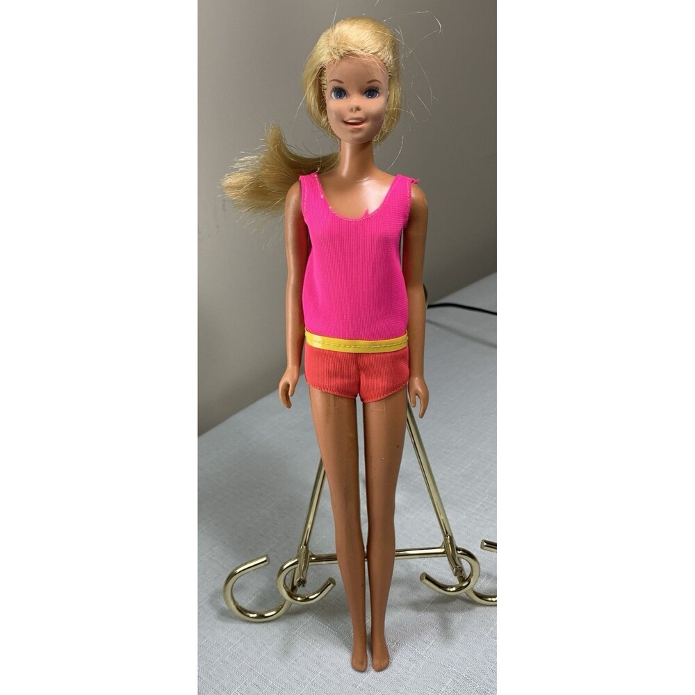 Vintage Malibu Francie Doll Mattel Barbie Blonde Swimsuit 1970sFashion READ